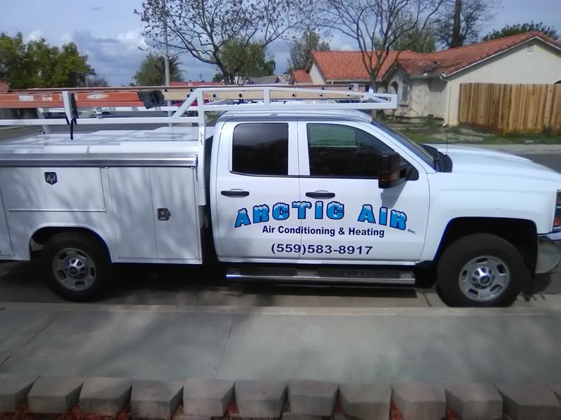 Arctic Air Inc service truck
